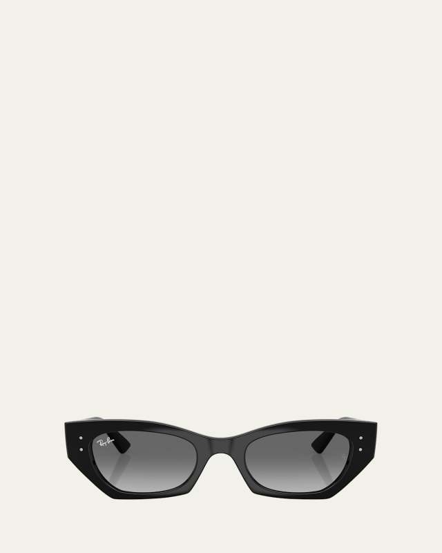 Zena Plastic Cat-Eye Sunglasses